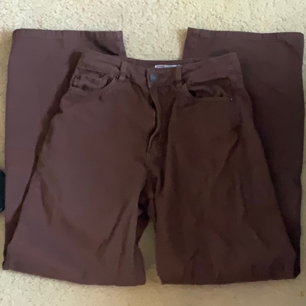 Street wide leg garage jeans
